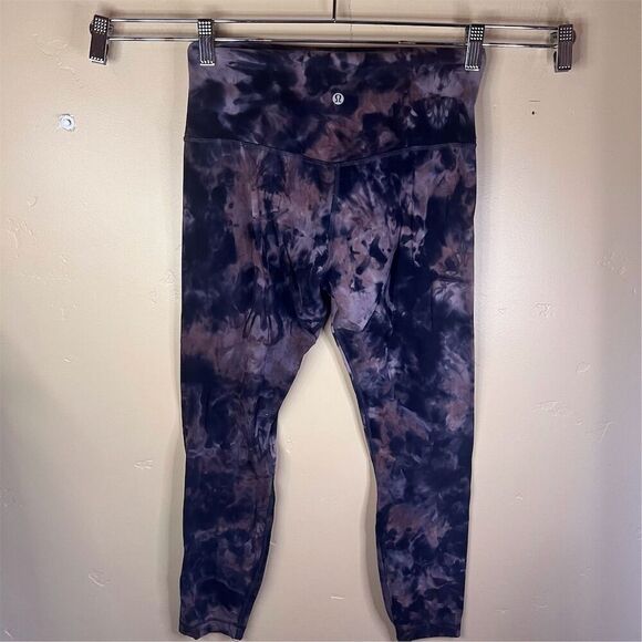 Lululemon Women's Align‎ High-Rise Leggings Size 8 Multicolor Diamond Dye 25" - Picture 4 of 5